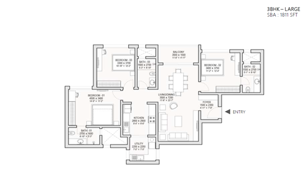 3 BHK